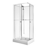Suihkukaappi Aurora Square - 90 x 70 x 195 cm
